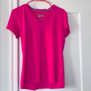 Pink Nike Dri-Fit V-neck